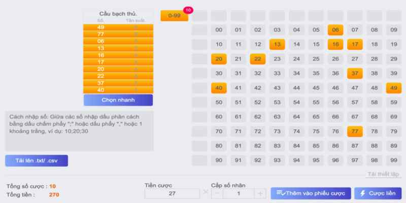 Đánh bạch thủ lô trực tuyến rất tiện lợi Đánh bạch thủ lô trực tuyến rất tiện lợi